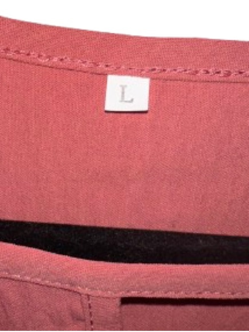NWOT Sleeveless Keyhole Shell Top - Rose Rust - Picture 2 of 5